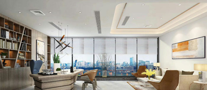 2018老总办公室遮光百叶窗帘效果图片 2018老总办公室遮光百叶窗帘效果图片