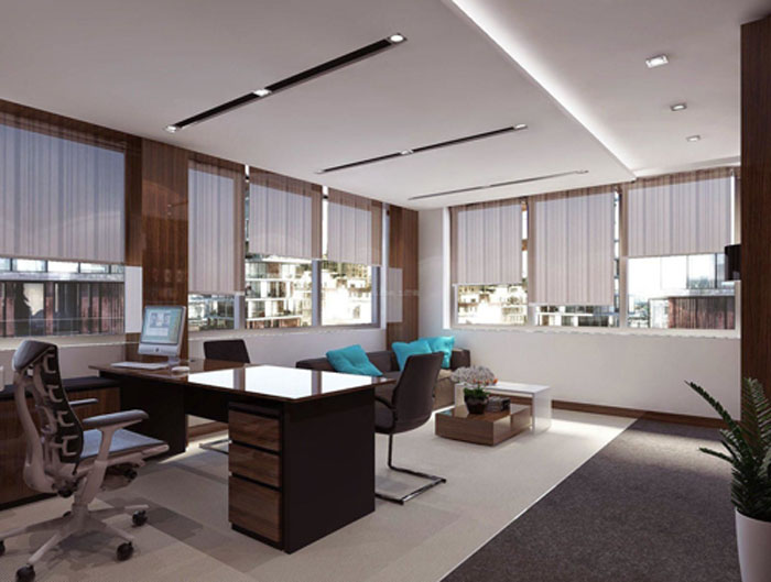 2018老总办公室百叶窗帘效果图片 2018老总办公室百叶窗帘效果图片